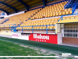 Lonas Mahou para el estadio del Vilareal  (3)